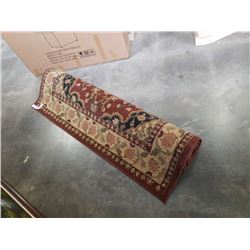 BROWN AREA CARPET - APPROX 6 FOOT TALL