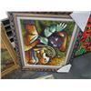 Image 2 : 2 oil paintings and 2 marine prints