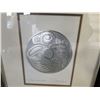 Image 2 : HAIDA WOLF DRUM METALLIC BILL REID PRINT