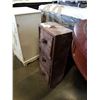 Image 2 : RUSTIC WOODEN 3 DRAWER STAND 24"H X 10"W X 6.5"D