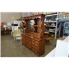 Image 2 : PILGRIM PINE DRESSER WITH HUTCH TOP APPROX 80 INCHES TALL