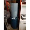 Image 1 : 2 CARDBOARD BARRELS WITH METAL LIDS