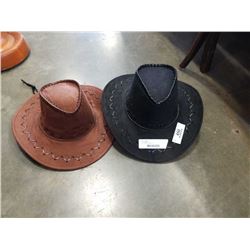 Lot of 5 new cowboy hats