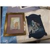 Image 1 : Oil on board Malia '98 and painting on board