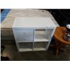 Image 1 : WHITE 2 DRAWER CUBICLE SHELF