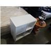 Image 2 : WHITE 2 DRAWER CUBICLE SHELF