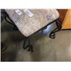 Image 3 : METAL BASE ZEBRA STOOL