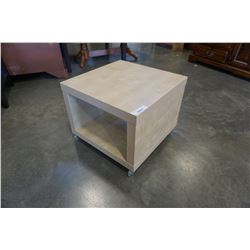 ROLLING MAPLE ENDTABLE