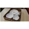 Image 1 : ARCOPAL FRANCE BLUE AND WHITE DISH SET
