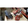 Image 1 : Porcelain armidillo and carved totem poles and other collectibles