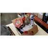 Image 2 : Porcelain armidillo and carved totem poles and other collectibles