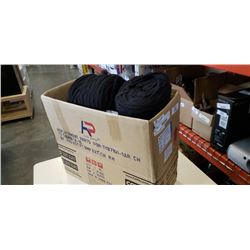 Box of black new zealand wool yarn