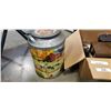 Image 2 : Box of Miller light glass dome, metal can, heaters and more