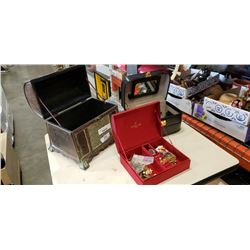 3 Jewelry boxes with contents
