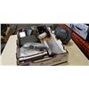 Image 1 : TRAY OF PORTABLE DVD PLAYERS, GPS, ELECTRONICS