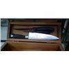 Image 2 : LOT OF COOKING KITCHEN KNIVES AND COFFEE CANNISTER