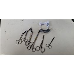 SURGICAL SCISSORS AND RING SIZER