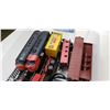 Image 2 : HO SCALE TRAINS, 2 CN LOCOMOTIVES, CARS AND TRACKS