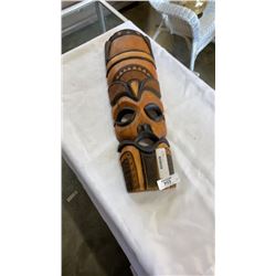 WOOD CARVED MASK