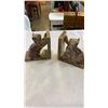 Image 2 : 2 MARBLE BOOKENDS, STONE BEGODA AND TURKEY CANDLE