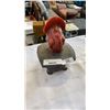 Image 3 : 2 MARBLE BOOKENDS, STONE BEGODA AND TURKEY CANDLE