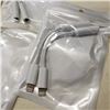 Image 2 : LOT OF 10 NEW IPHONE LIGHTNING ADAPTERS RETAIL $10 EA