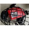 Image 3 : 2 WHITE AND 2 BLACK ADULT LARGE CCM FM580 CAGES, 1 JUNIOR - RETAIL $250