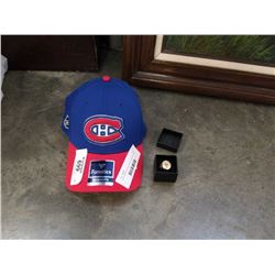 NEW FANATICS MONTREAL CANADIENS HAT AND STANLEY CUP RING