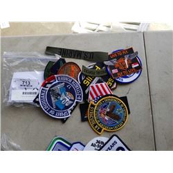 20 HIGHLY COLLECTABLE MILITARY PATCHES - RETAIL $400