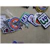 Image 1 : 8 RARE NHL AND MLB EVENT JERSEY PATCHES - VALUED $400