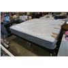 Image 1 : KINGSIZE SEALY FLOOR MODEL ASPIRE POSTUREPEDIC EURO TOP MEDIUM FIRM MATTRESS RETAIL $1600