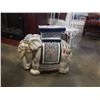 Image 2 : CERAMIC ELEPHANT PLANT STAND