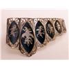 Image 1 : Sterling Silver and Niello Bracelet
