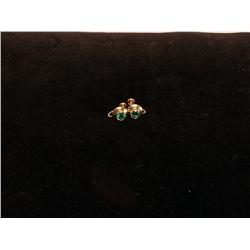 Estate Jewelry: 10K Gold Earrings