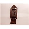 Image 2 : Primitive Carved Wood Mirror Box