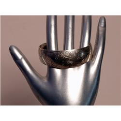 N.W. Coast Carved Sterling Silver Brace