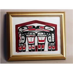 Canadian Art: Native Art Original Paint