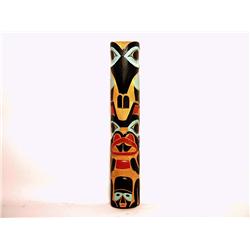 Native Indian Totem Pole by Ray Nielsen