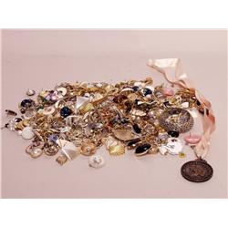 Estate Jewelry: Large Lot of Costume et