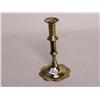 Image 1 : Georgian Brass Push Up Candlestick