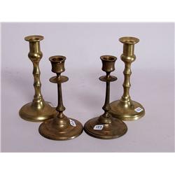 Antique Brass Candlesticks