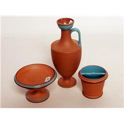 Three Items Torquay Ware Ceramics