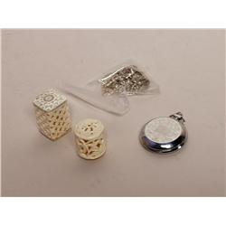 Estate Lot: Watch, Sterling, and Carvin