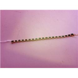 Emerald and Diamond Bracelet