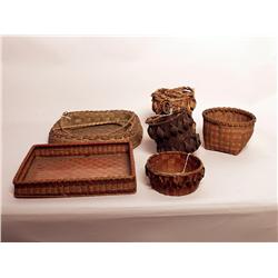 Eastern U.S. Baskets, Basketry Items