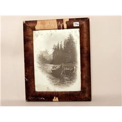 Old Photograph: Salish Canoes