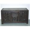 Image 1 : English Carved Oak Chest