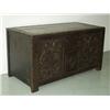 Image 2 : English Carved Oak Chest