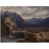 Image 2 : 19th C. British Oil Painting on Wood Pa