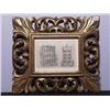 Image 1 : Spanish Gilt Wood Frame with Engraving